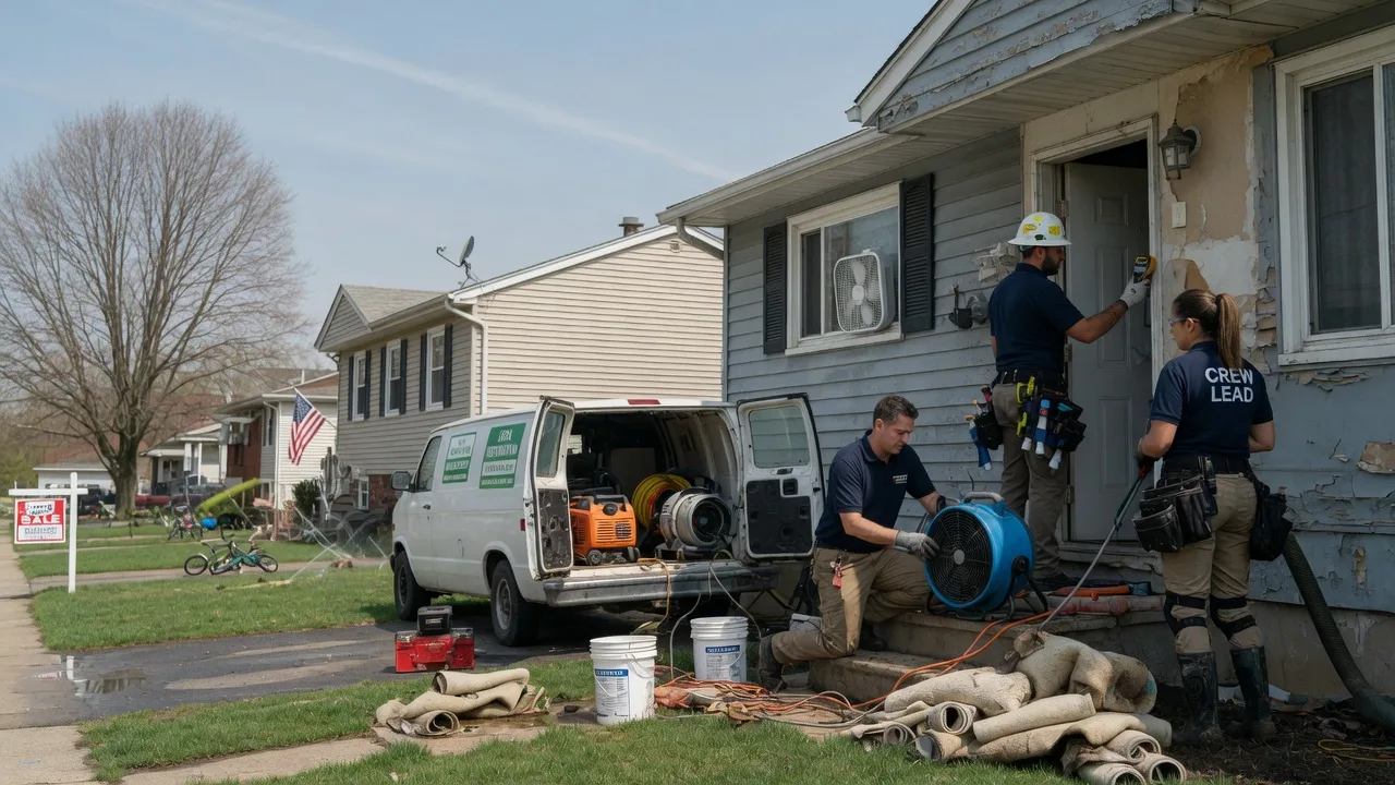 Flood Cleanup in Skippack, PA near me